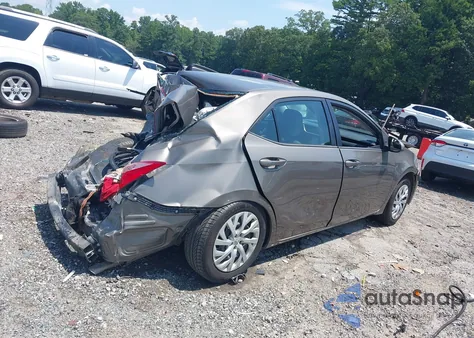 2019 Toyota Corolla Le from USA, damaged, VIN 5YFBURHE9KP923698